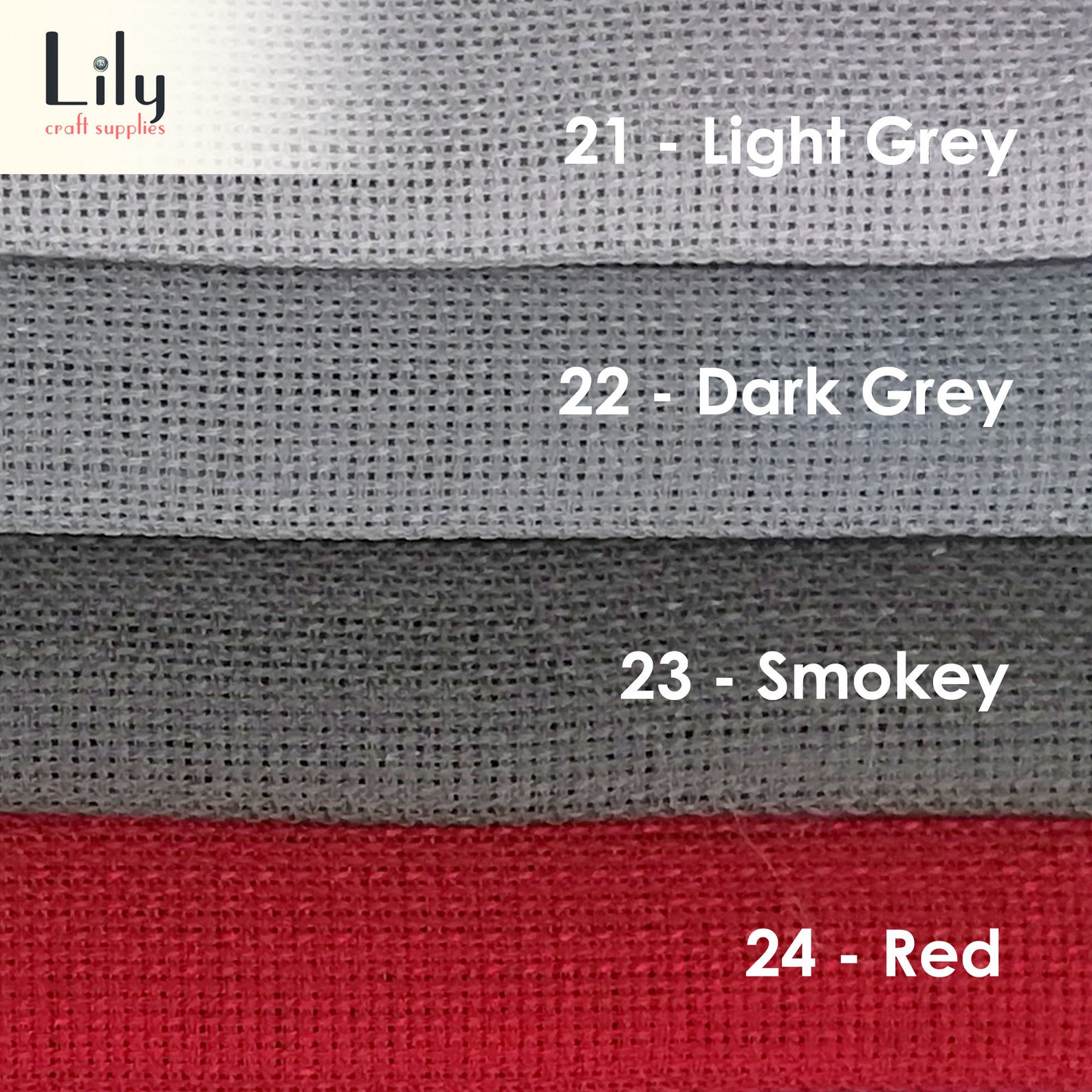 Cross Stitch Fabric, 16 Count Embroidery Fabric With a Linen Look, 16