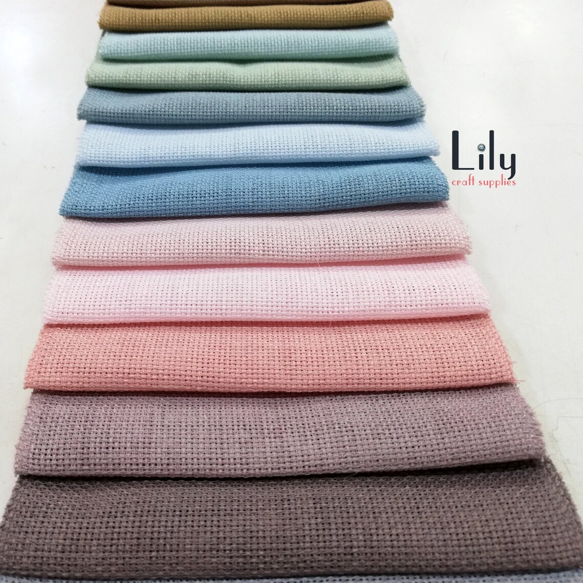 16 ct Cross Stitch Fabric Evenweave Embroidery Fabric with a Etsy