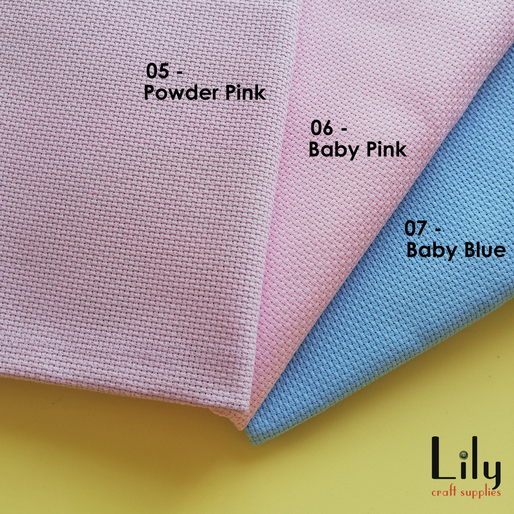 14ct Aida Cross Stitch Fabric 14 Count 100 Cotton Fabric Etsy UK