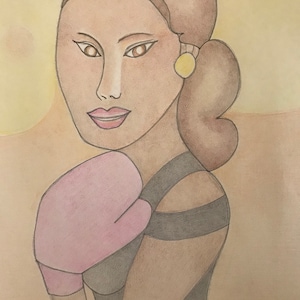 Sports Art Girl Athlete Wall Art Digital Download