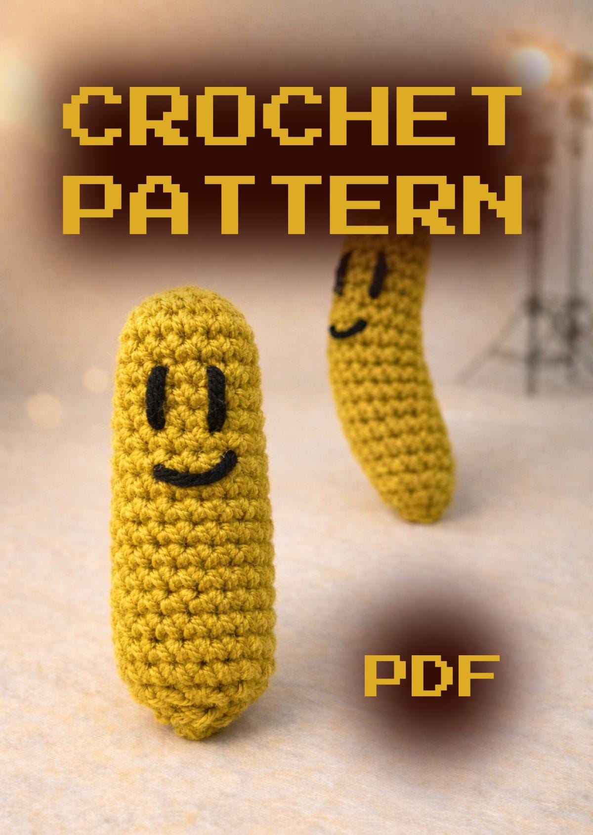 36 Crochet Hair Clips with Sunflowers, Bows, Flowers, and Fruit 36 Crochet Cucumber Fidget Clicker Toy