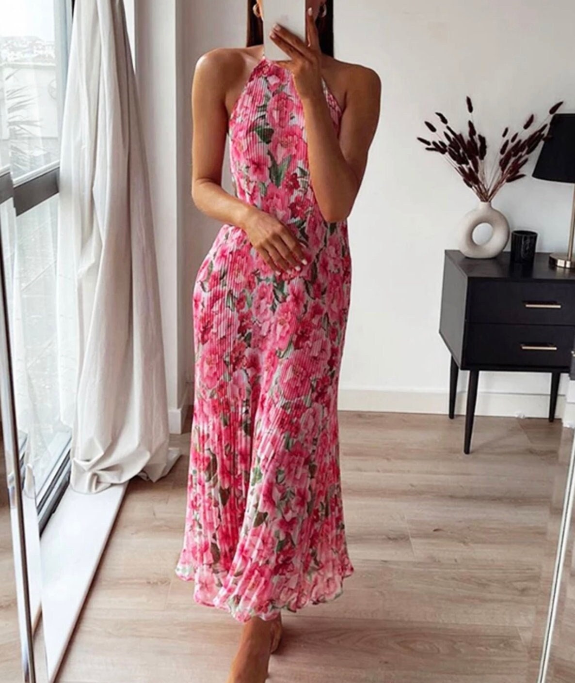 10+ Pink Open Back Dress