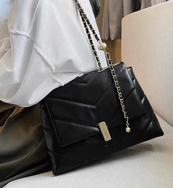 Women's Cross-Body Bag Designer Quilted Shoulder Bag for Women