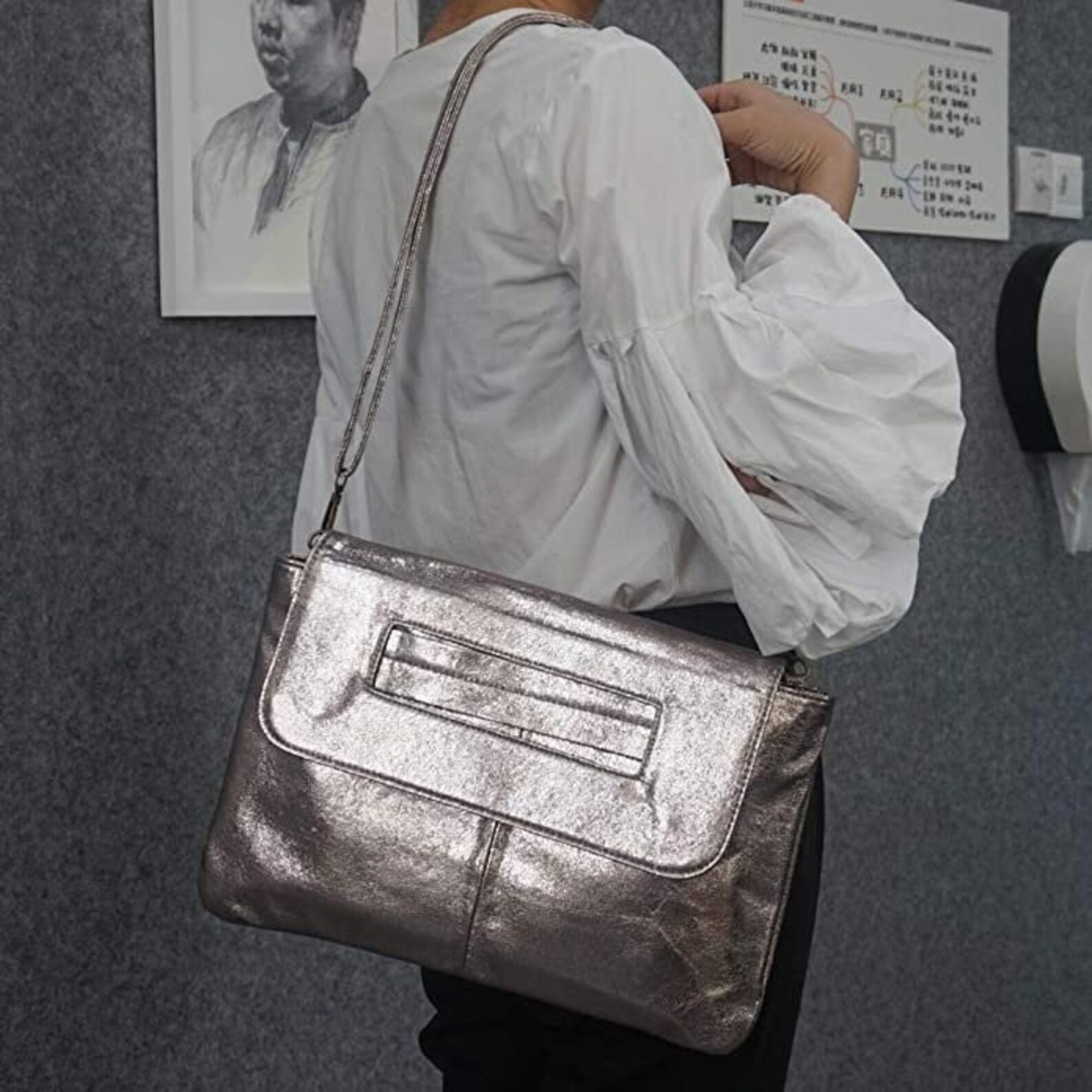 Large Envelope Clutch Bag Crossbody Bag Shoulder Bag Etsy UK