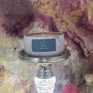 Rose Lavender Vegan Soy Candle