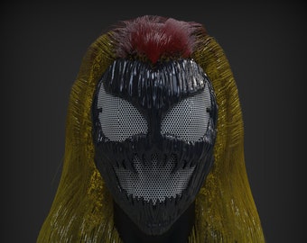 PPC Scream Symbiote Face Shell V1