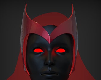 PPC |  Scarlet Witch | West Coast Avengers Crown | 3D-afdrukbaar | STL-bestanden