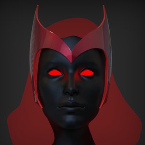 PPC |  Scarlet Witch | West Coast Avengers Crown | 3D Printable | STL Files