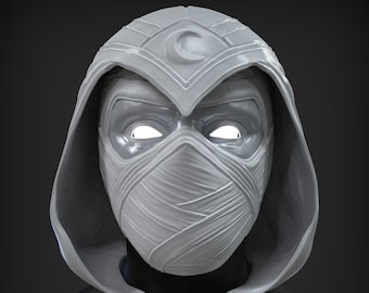 PPC | MCU |  Moonknight Helmet V1 | 3D Printable | STL Files