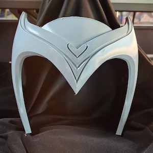 What If! Scarlet Witch Merlin | Raw 3D Printed Crown | Wearable Cosplay Piece