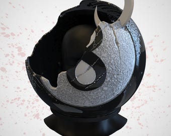 PPC / Misión de medianoche: Bola 8 dañada / Imprimible en 3D / Archivos STL