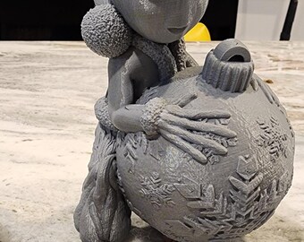Baby Groot / Inspirado en Marvel / Adorno navideño / Bombilla navideña impresa en 3D