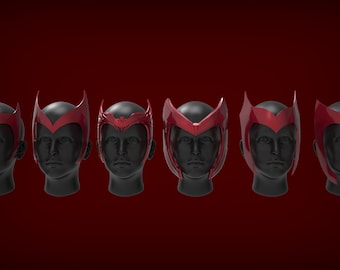 Wanda Maximoff (Bruja Escarlata) Crown Pack 1 (Archivos de impresión 3D)
