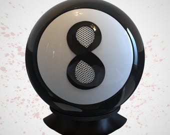 Casco de Bola 8 de Misión Medianoche (PPC) / Imprimible en 3D / Archivos STL