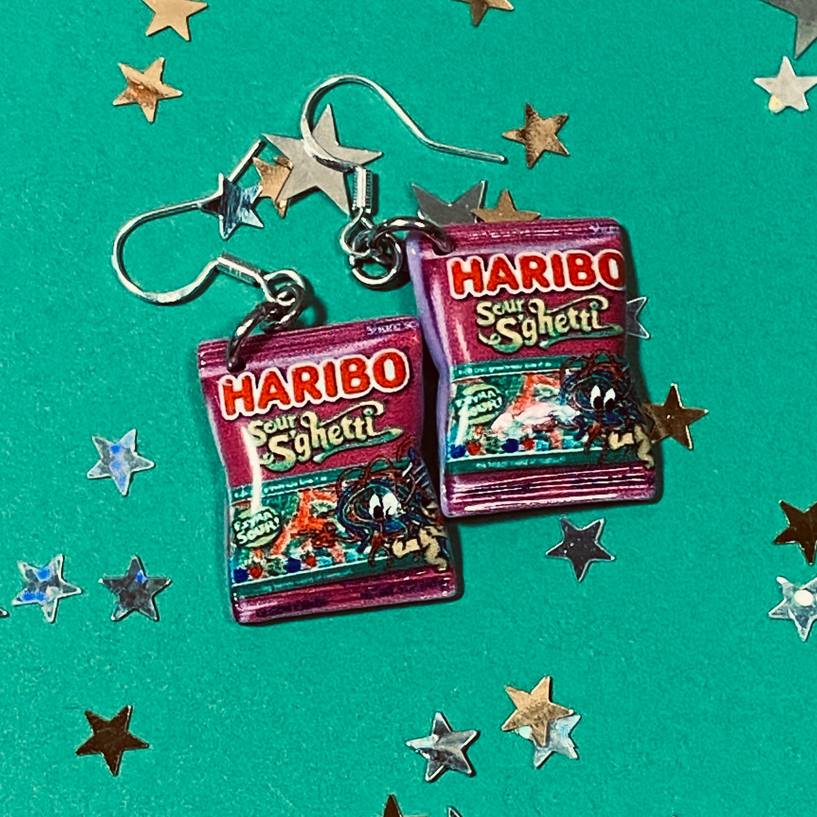 Gummy Candy Resin Earrings Hypoallergenic Retro Gummy Etsy