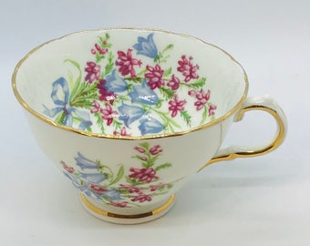 Replacement HM Sutherland Blue Bows With Flowers Teacup