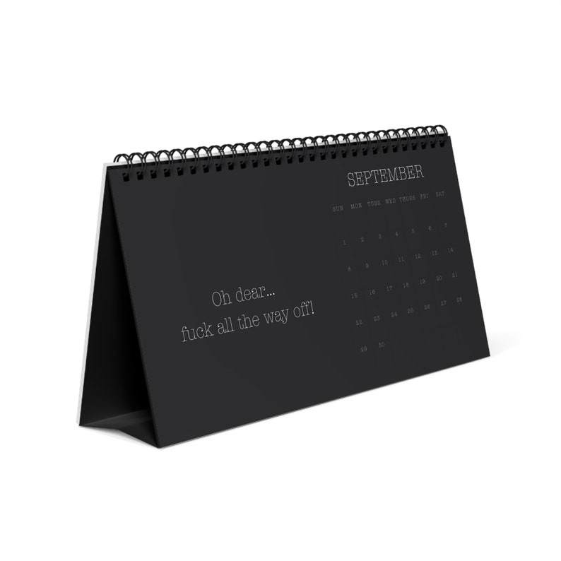 Funny Calendar, Fuck It Calendar, 2025 Calendar, Sweary Calendar