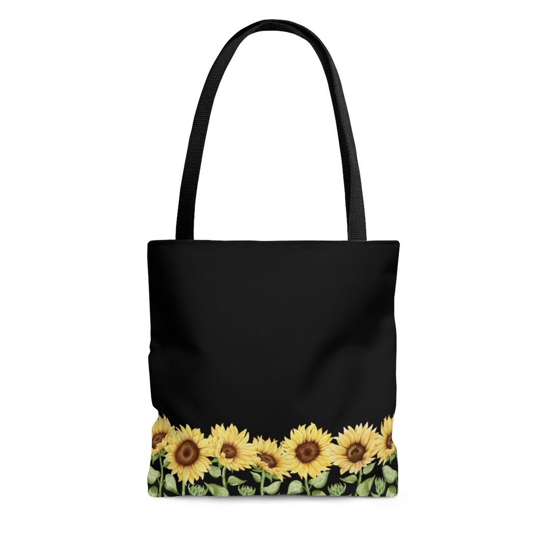 Sunflower Tote Bag, Sunflower Gift Bag, Sunflower Bag, Gift for Her