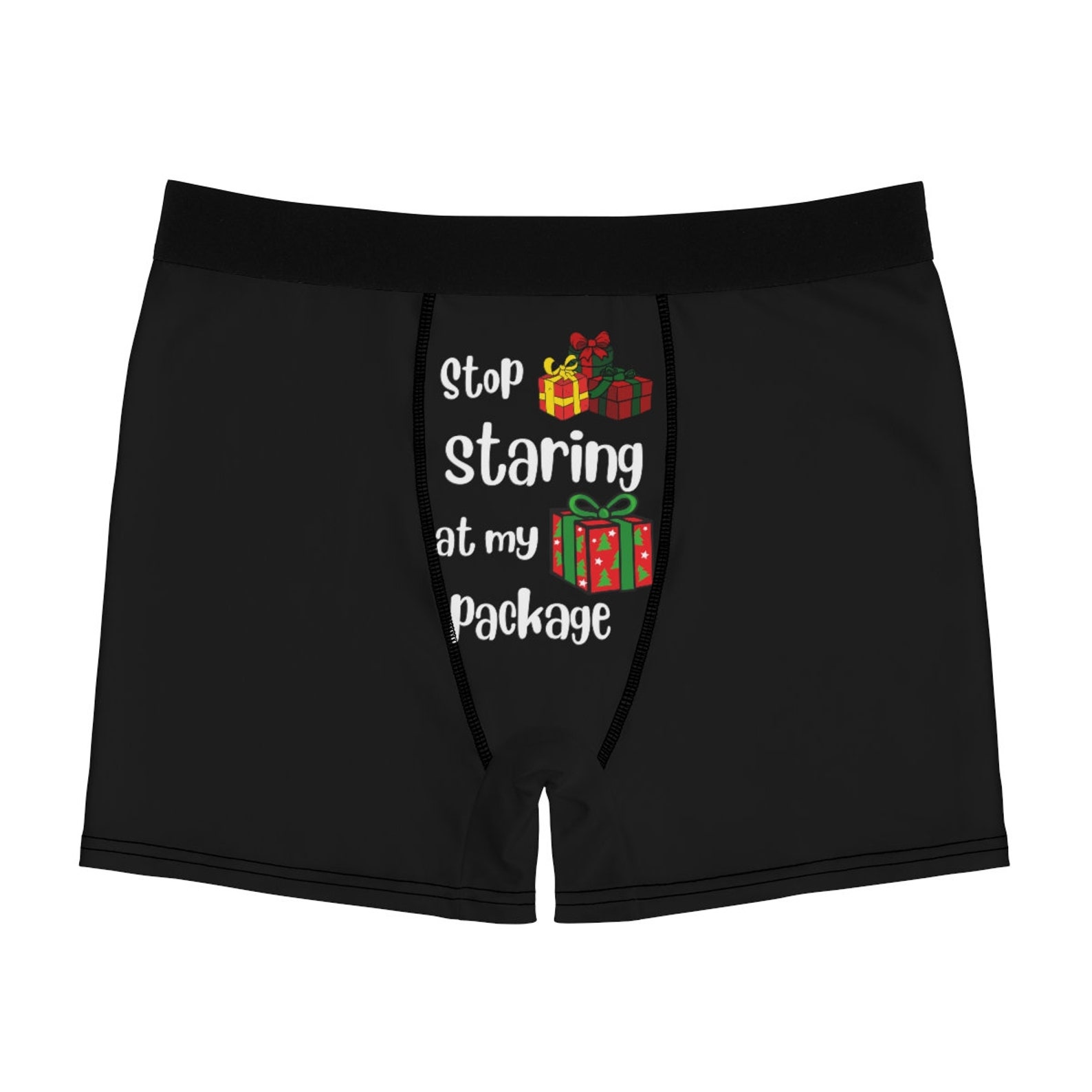 Men's Christmas Underwear, Christmas Funny Men's Boxers,men's Christmas