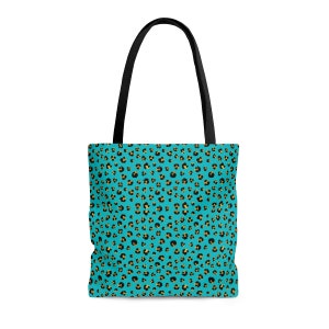 Leopard Print Tote Bag, Animal print bag, Leopard Bag, Gift For Her, Gift Bag, Christmas Gift