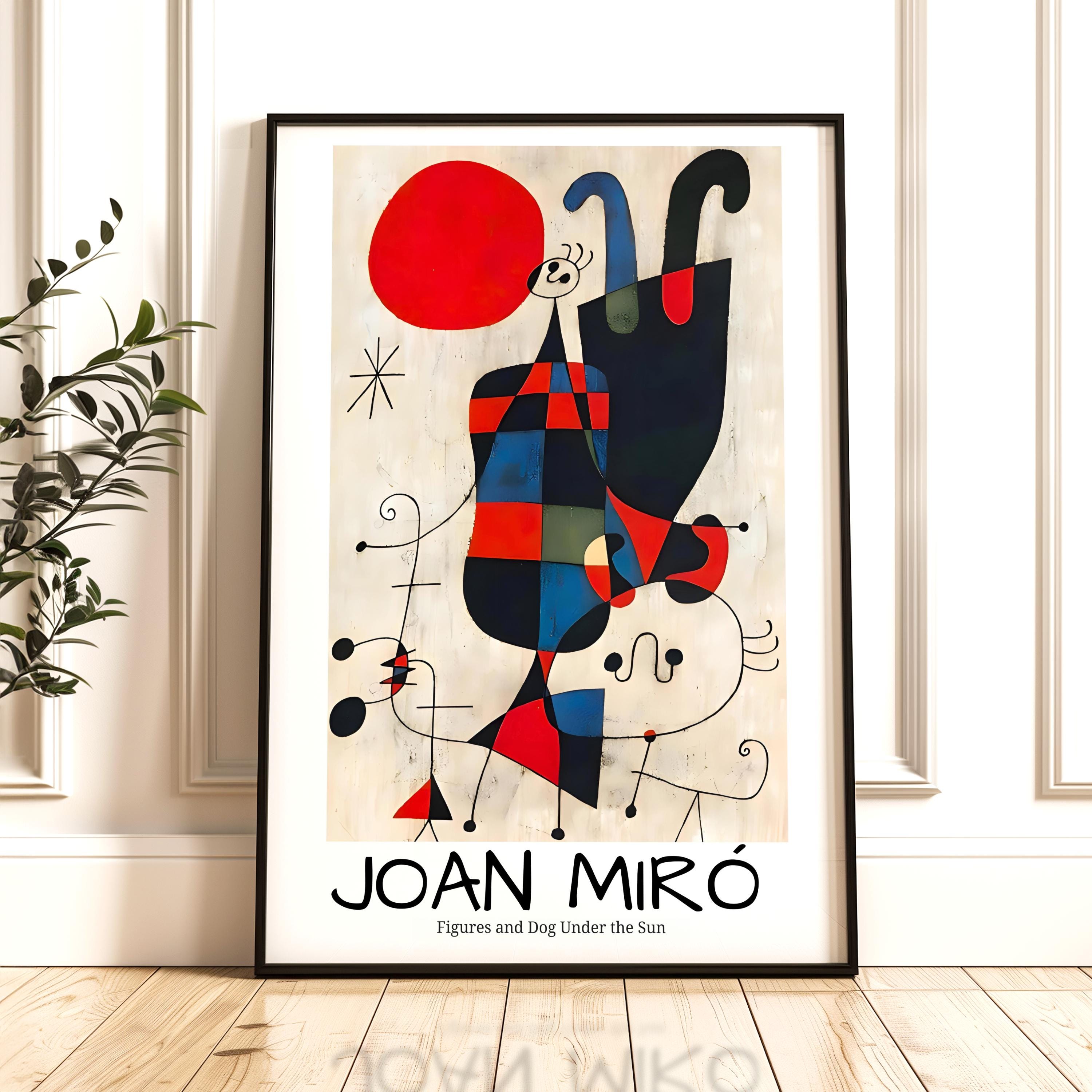 Joan miro poster - Etsy 日本