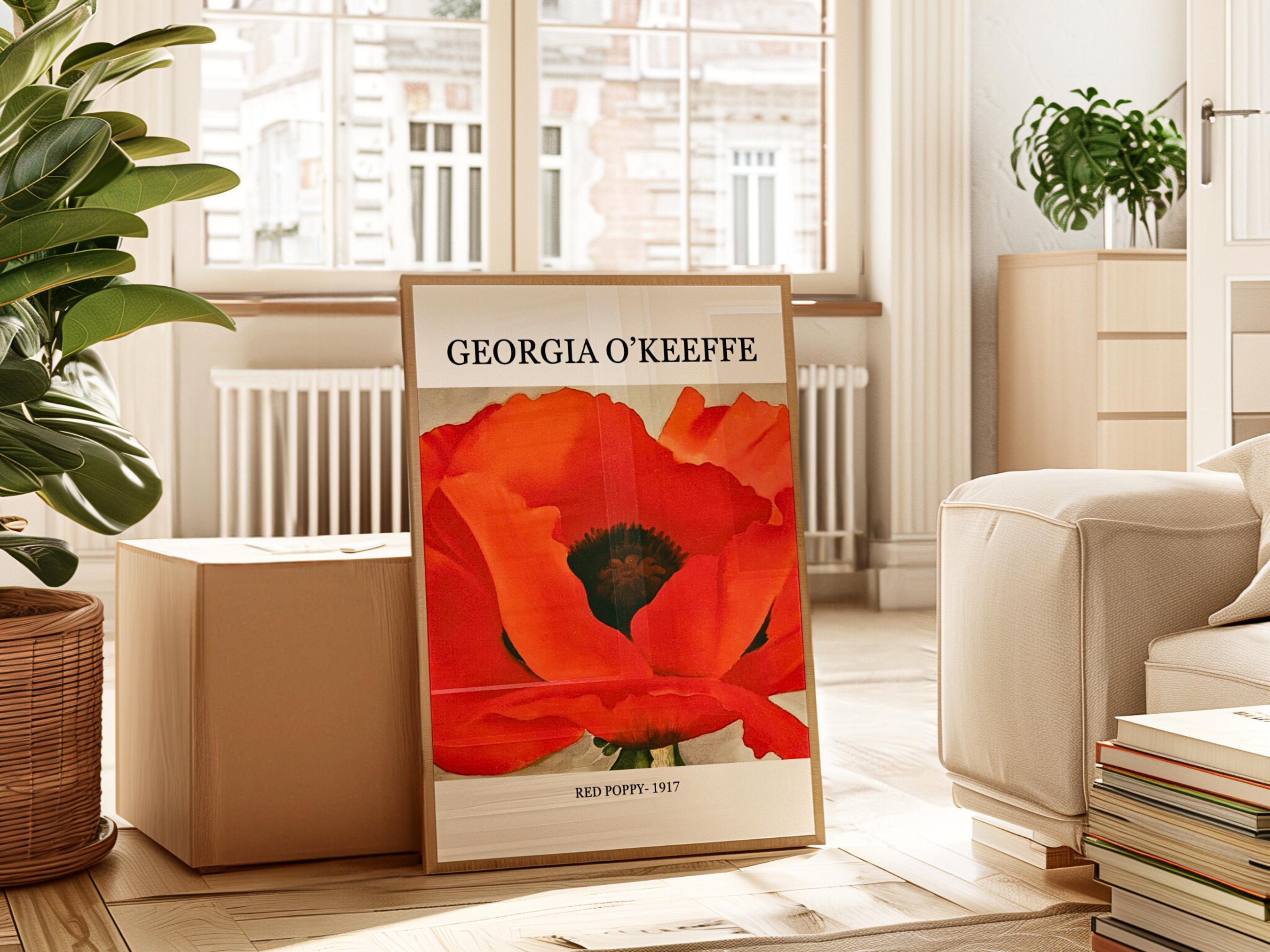 Georgia o'keeffe red poppy - Etsy 日本 Georgia o'keeffe red poppy - Etsy 日本