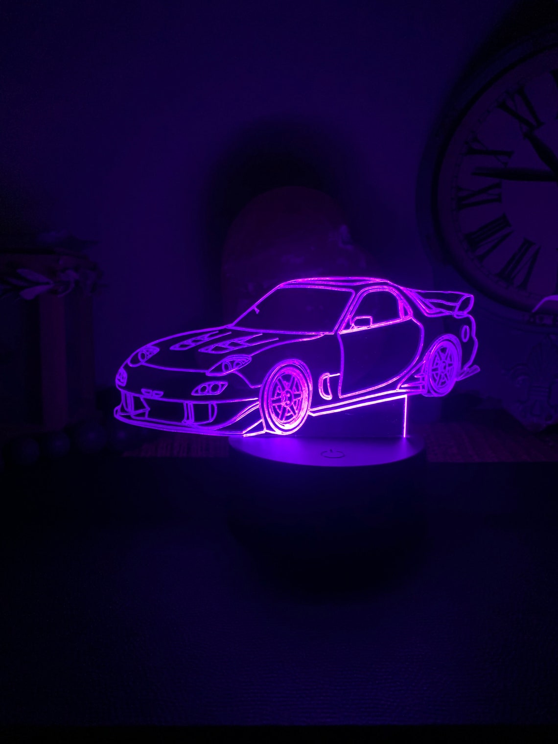 3D JDM Car Lamprx7 Style Etsy