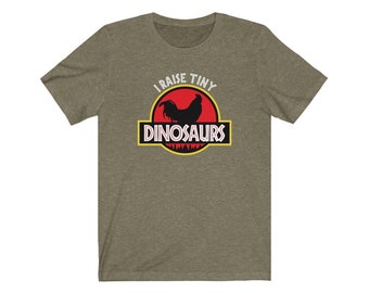 I Raise Tiny Dinosaurs T-shirt Jurassic 