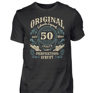 T-Shirt 50th Birthday Living Legend 50 Years Old TShirt Shirt
