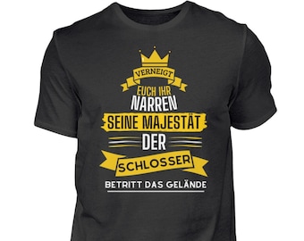 T-Shirt Schlosser, Schweißer, Industriemechaniker lustiger Spruch