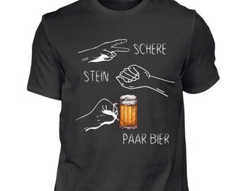 Bierliebhaber T-Shirt Paar Bier Hopfen Biertrinker Geschenk Shirt