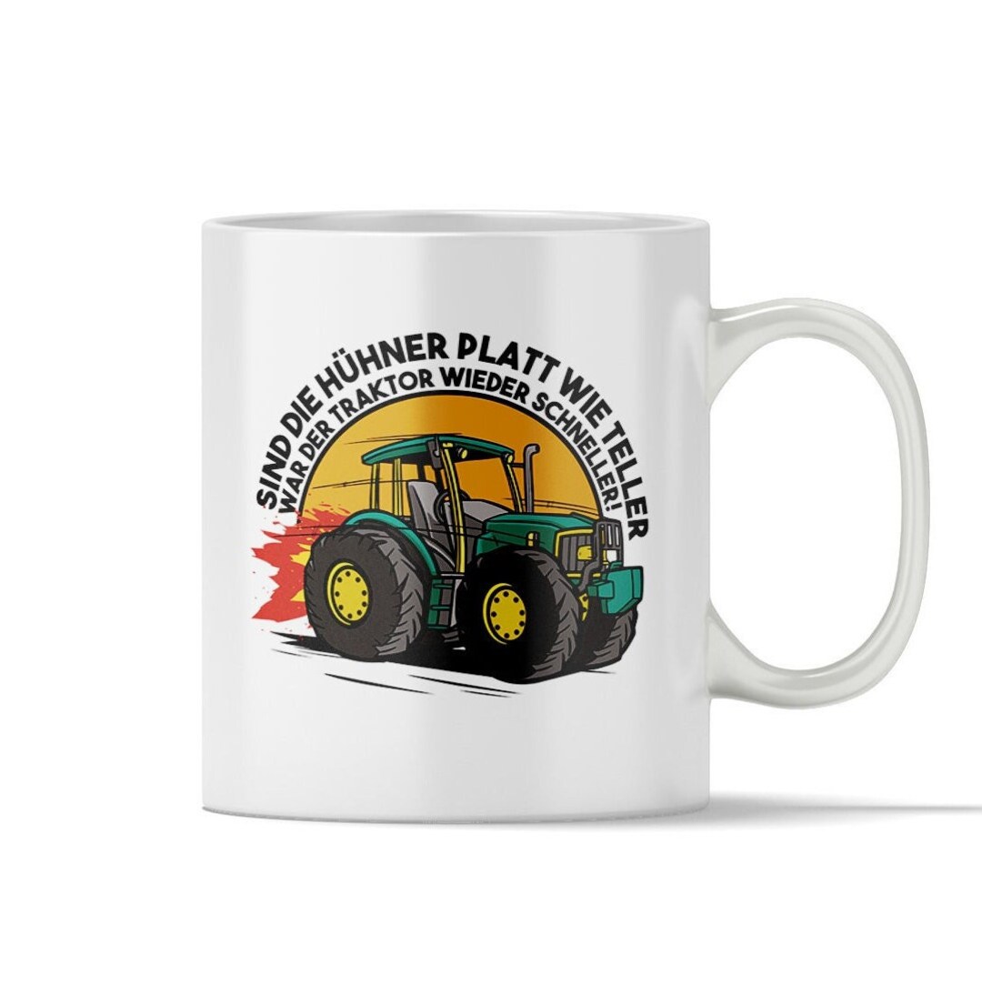 Tasse Traktorfahrer lustiger Spruch Bauern Bauernhof Etsy.de