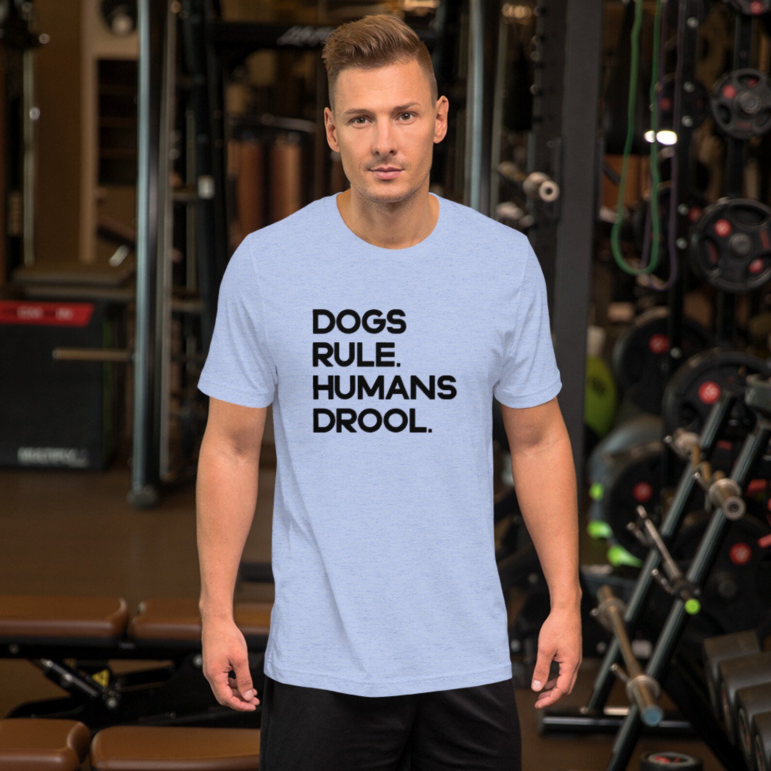 Dogs rule. Humans drool TShirt funny dog tee unisex Etsy