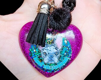 Rory the Frenchie Official Merch Keychain