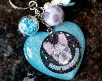 Rory the Frenchie Official Merch Keychain