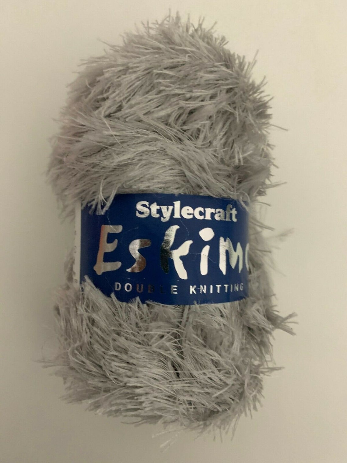 Silver Stylecraft Eskimo Yarn Feather Yarn Knitting Yarn Etsy