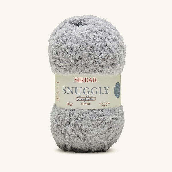 Sirdar Snuggly Snowflake Chunky Yarn, Choice of colours - Chunky Wool, Knitting Yarn, Crochet Yarn, Snowflake Wool, Snuggly Wool