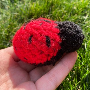 3&quot; Crochet Amigurumi Stuffed Ladybug