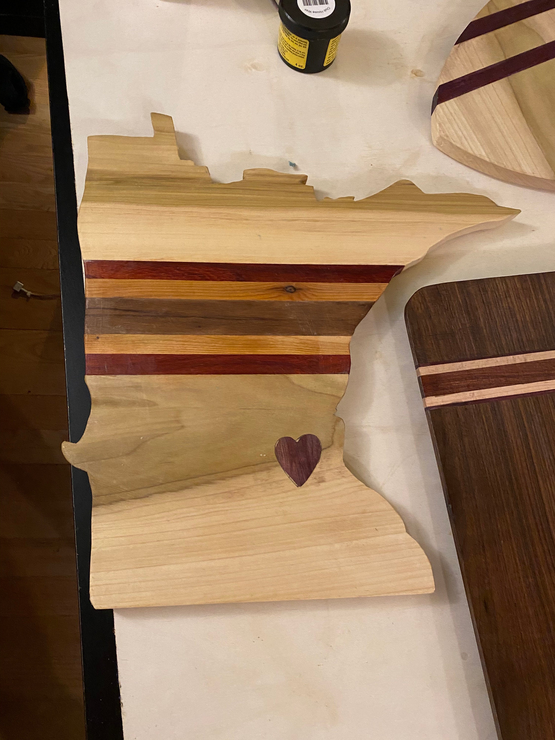 Minnesota Cutting Board Charcuterie Prep board Etsy