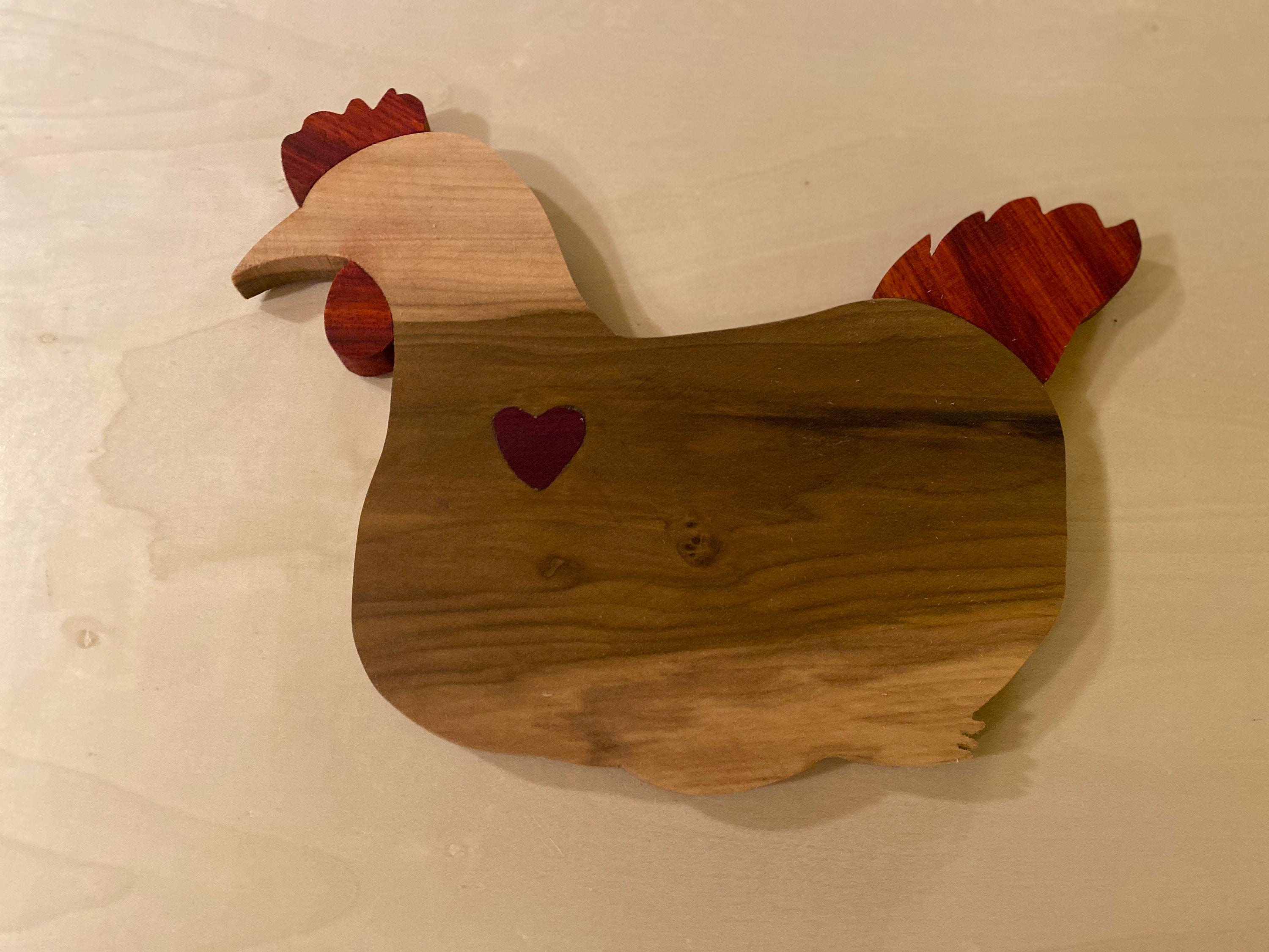 Chicken Cutting Board Kids Meal Board Kitschy Wooden Board Etsy