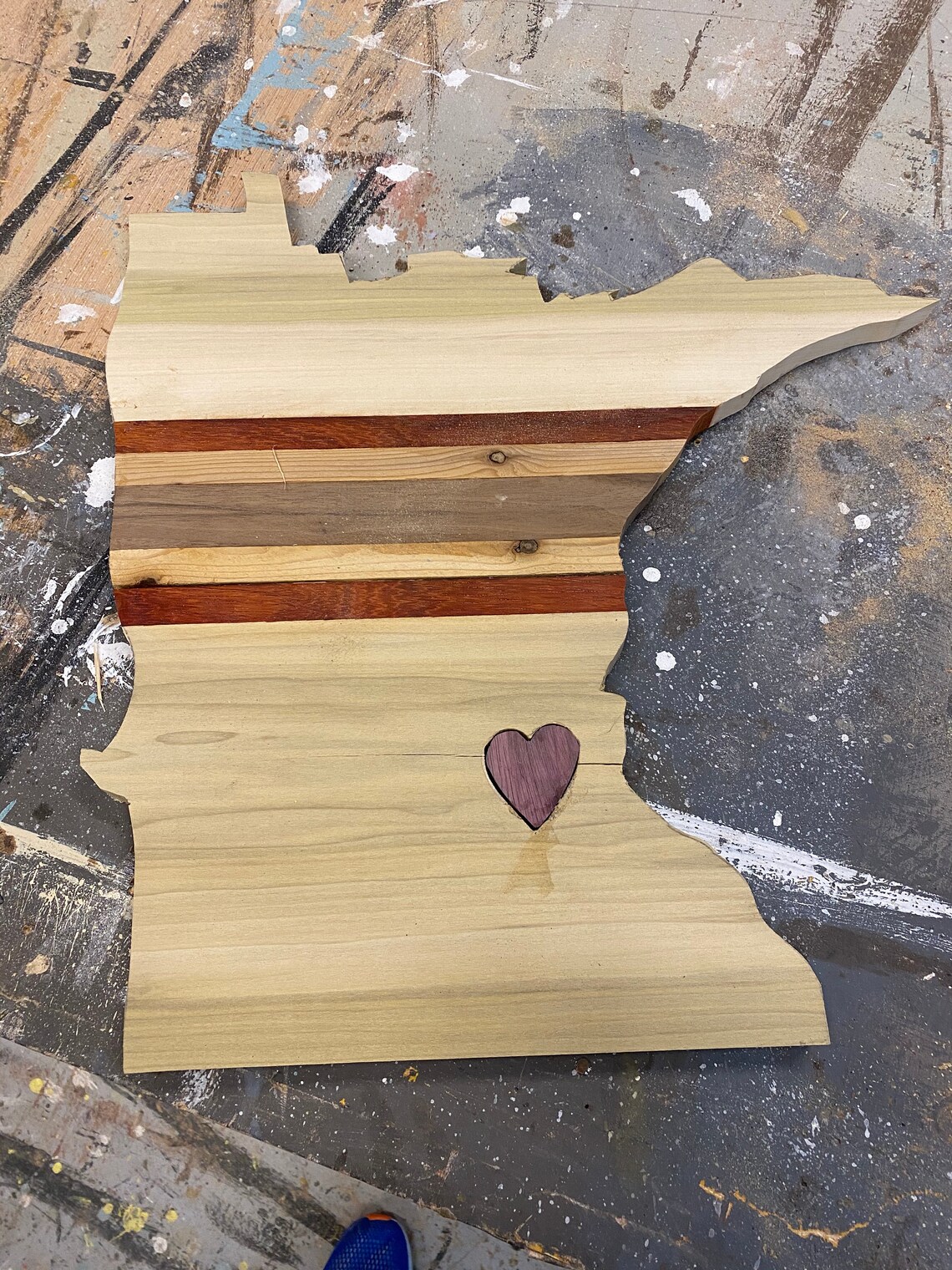 Minnesota Cutting Board Charcuterie Conseil de préparation Etsy France