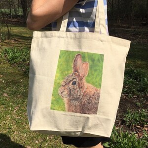 Rabbit tote bag