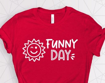 Funny Day-shirt, Coffee Lover-T-shirt, Sunshine-afbeelding