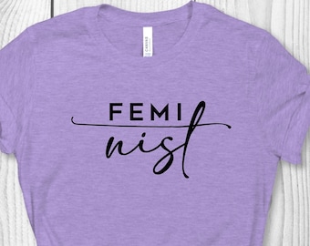 Feministiska t-shirts, Feministisk t-shirt, Empowered Women-tröja, Motivationströjor, Inspirerande t-shirt, Woman Up-t-shirt, Empowerment-t-shirts