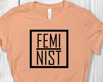 Feministisk t-shirt, T-shirt för kvinnor med makt, Empowerment-t-shirts, Feministiska t-shirts, Motivationströjor, Inspirerande t-shirt, Kvinna upp-t-shirt