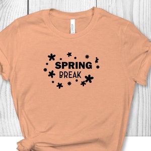 Camisetas de vacaciones de primavera, camisa de vacaciones de primavera, camisa de temporada de primavera, camiseta de vacaciones de primavera, camisa de amantes de primavera, camisa de vacaciones, camisa de viaje