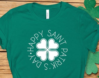 Happy Saint Patrick's Day Shirt, St Pattys Shirt, Irish T-shirt, Shamrock Shirt, Ireland Shirt, Feeling Lucky Shirt, Luck of the Irish