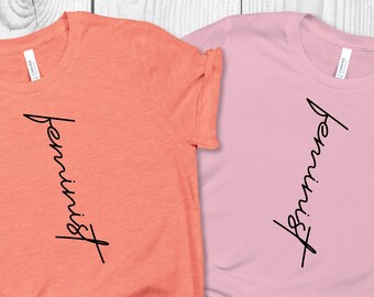 Feministisk t-shirt, Empowerment-t-shirts, Feministiska skjortor, Empowered Women-skjorta, Motivationsskjortor, Inspirerande skjorta, Woman Up-t-shirt