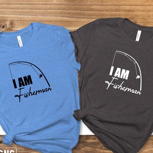 I Am Fisherman Shirt, Mens Fishing T-shirt, Funny Fishing Shirt, Fishing Graphic Tee, Fisherman Gifts, Present For fisherman, Fisherman tee
