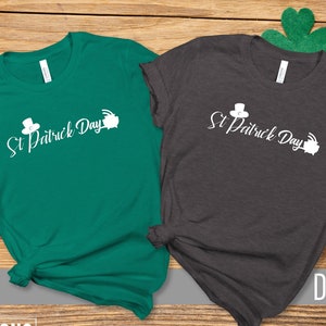 St Patrick&#39;s Day Shirt, Lucky T-shirt, Irish T-shirt, Shamrock Shirt, St Patrick&#39;s Day T-shirt for family, Ireland Shirt